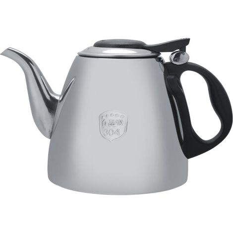 1.2l 1.5L Acier Inoxydable Cuisinière Théière Thé Café Pot Bouilloire Résistant La Chaleur Poignée 1.2L (1/5)