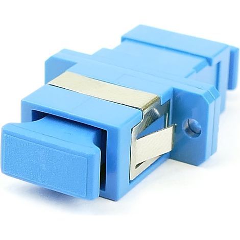 BeMatik - Coupleur fibre optique SC à SC simplex monomode (1/4)
