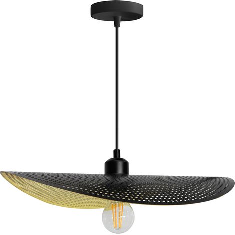DECKENLAMPE APP1469-1CP BLACK/GOLD