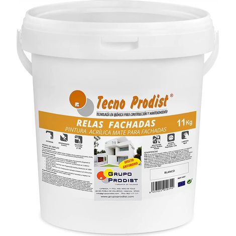 Tecno Prodist Relas Fachadas - Pintura Impermeabilizante para Fachadas