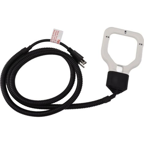 Geflügeltränke aus Aluminium mit Enteisungsfunktion, beheizt für Nutztiere wie Kühe und andere Tiere, 150 W, 110 V, US-Stecker (1/5)