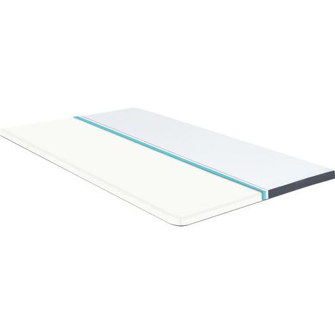 Surmatelas de sommier tapissier 200x120x5 cm mi-doux