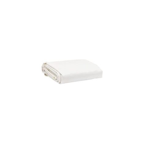 Lona blanca, 1 x 2,5 m, 650 g/m² - Crezuo (1/4)