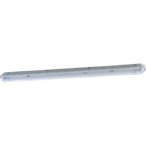 Pantalla estanca 1 tubo led 120 cm, ip65, blanca, 1268 x 85 x 94 mm