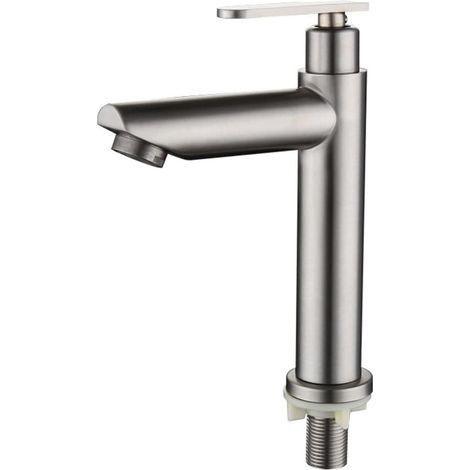 Mitigeur d'évier, inox 304, pour cuisine et évier domestique (1/5)