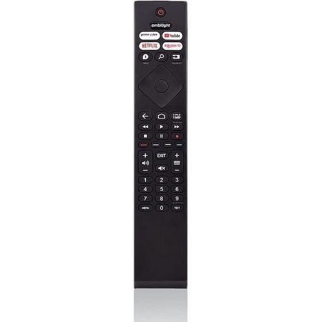 TéLéCommande de Remplacement pour Philips Ambilight 4K Ultra HDR OLED Android Smart TV 398GR10BEPHN0041BC BRC0984501/01 (1/4)