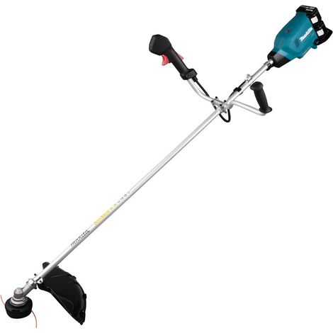 Makita – Débroussailleuse à batterie 18V – Moteur sans balais – Vitesse 7000 tr/min – Largeur de coupe 430 mm – Pour terrains accidentés
