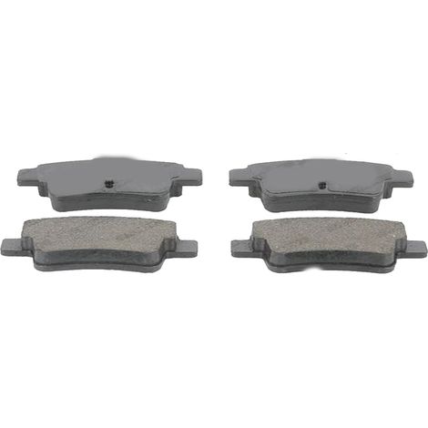 KIT PASTIGLIE FRENO POSTERIORI compatibile con FIAT GRANDE PUNTO (199) / PASTIGLIE FRENANTI AUTO OEM FDB1922 , / SOSTITUZIONE DIRETTA / BASSA POLVERE / SILENZIOSO