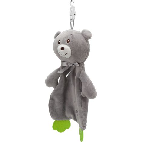 Kuscheldecke für Babys, süß, weich, leuchtende Farben, multifunktionales Baby-Komforthandtuch für Babys ab 3 Monaten, Grizzlybär (1/5)