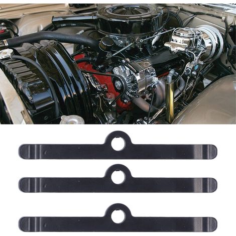 8 pièces Barres de Serrage de Couvre-Culbuteurs 4‑3/4in pour Moteurs Chevy SBC 283 305 327 350 383 400 (1/5)