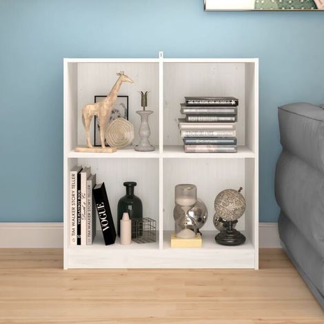 Buffet de Cuisine en Bois Massif de Pin, 70x33x76 cm, Meuble de Rangement avec Portes et Étagères, Style Scandinave pour Salle à Manger ou Salon (1/5)