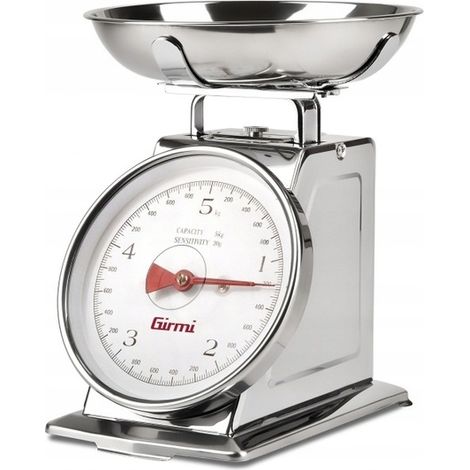 Báscula de cocina mecánica retro PS90 GIRMI de 5 kg