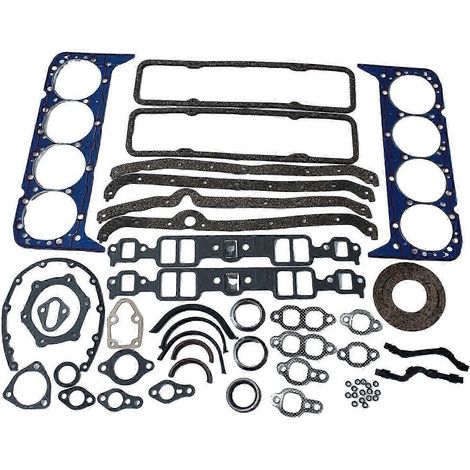 Einzigartiger, vollständiger Dichtungssatz für die Reparatur von Chevrolet SBC 283, 302 und 350 V8-Motoren. Komplettes Motorreparaturset. (1/5)