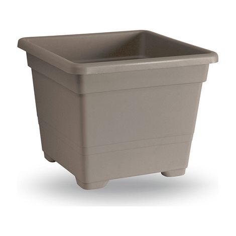 VASO QUADRATO 45 CM 60% RICICLABILE AVANA