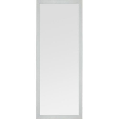 Specchio Carimate, Forma Rettangolare, Tipologia a Terra, Colore Struttura Trasparente, 40x105h cm Bianco
