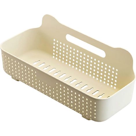 Étagère murale de salle de bain à plusieurs niveaux, installation sans outil, étanche, adaptée au rangement des cosmétiques et des ustensiles de cuisine. (1/5)