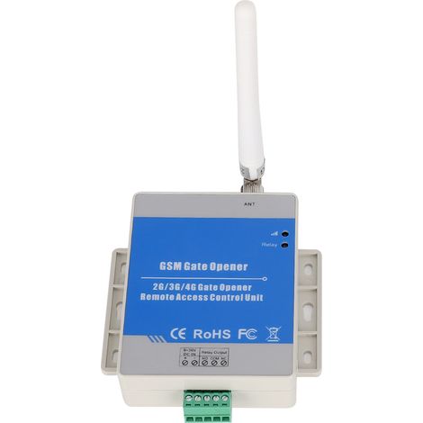 Portail GSM RTU5034 Interrupteur Relais Automatique Contrôleur d'Accès à Distance par Appel Gratuit (1/5)