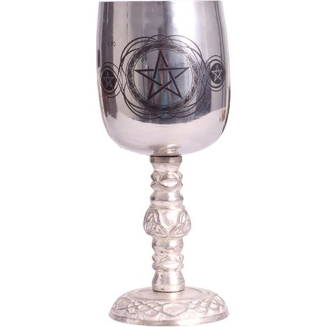Calice Pentagramme - Sorcellerie magie Wicca (1/2)