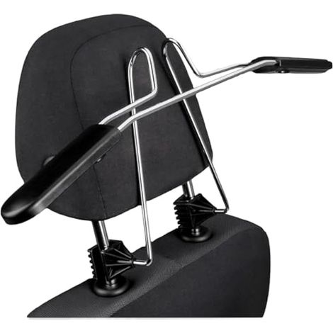 Cintres de voiture à fixer sur l'appuie-tête pour vestes, manteaux, blazers et costumes (1/4)