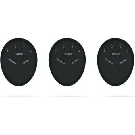 Coussinet de commande sans fil de remplacement intelligent pour stimulateur musculaire EMS, tapis d'entraînement des muscles abdominaux, autocollants sportifs ultra-fins 03794-AquaForge