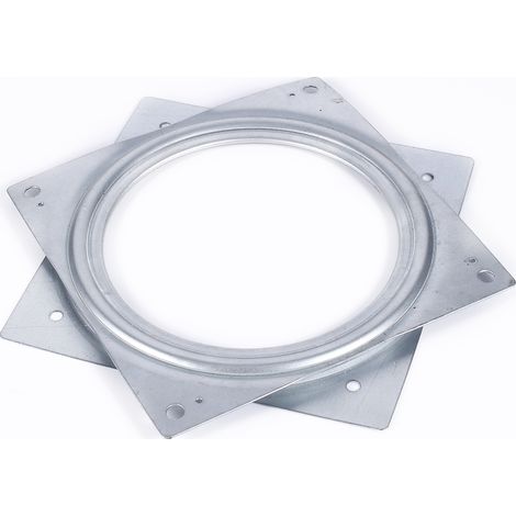 Zoll quadratische drehbare Metallplatte für TV-Tisch, Lazy Susan Drehtellerlager (1/5)