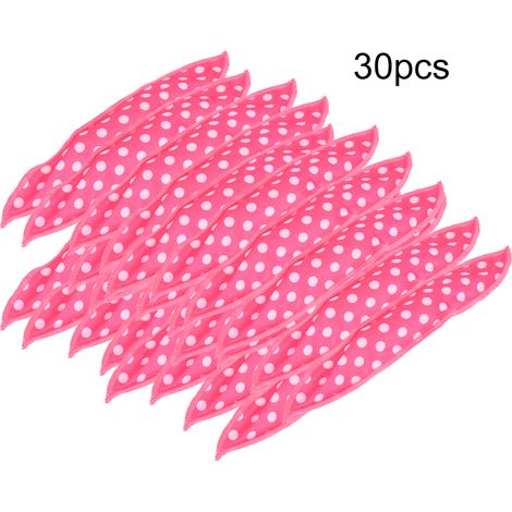 Bigoudis en mousse pour cheveux, rouleaux auto-nuit DIY coiffure sans chaleur, lot de rouleaux éponge pour boucles parfaites (1/5)