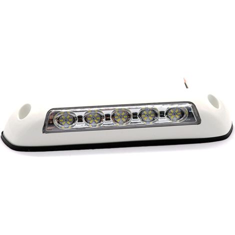 Applique murale LED 12 V étanche pour auvent de camping-car, caravane ou fourgon aménagé. (1/5)