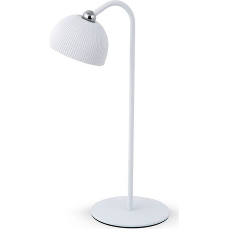 LAMPADA LED RICARICABILE DA TAVOLO ELLIOT BIANCO- 12,0 pz