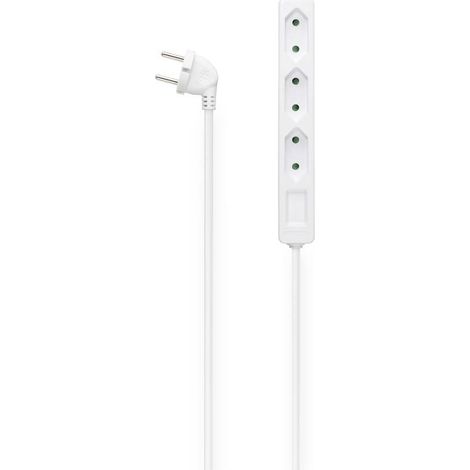 Multiprise Hama 00223020 blanc fiche Euro 1 pc(s) X042212 (1/5)