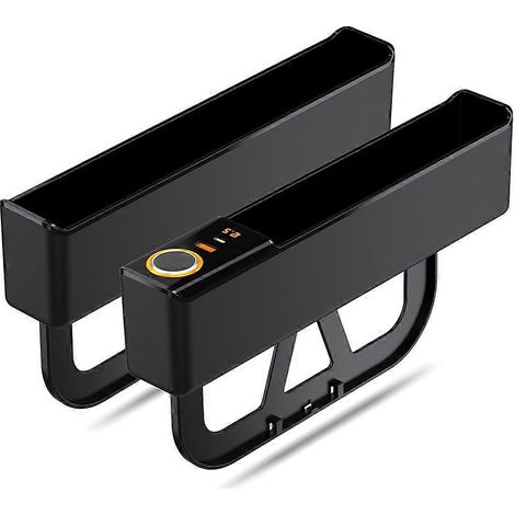 Autositz-Organizer mit abnehmbarem Boden und mehreren Einfüllöffnungen, 2er-Pack (1/5)