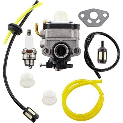Carburateur pour souffleur Hitachi RB24EA 23.9cc Remplace la pièce 6698373 Kit complet avec joint et filtre à carburant (1/5)