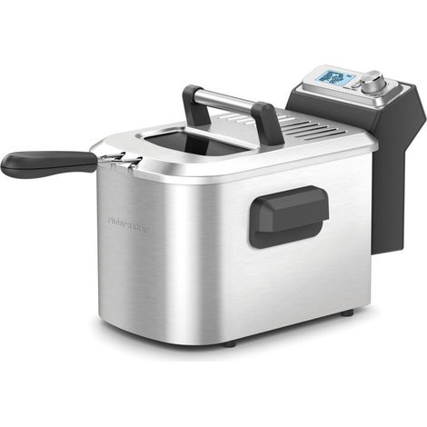 Semi-pro friteuse 4l 2250w edelstahl - Riviera & Bar - QFE580