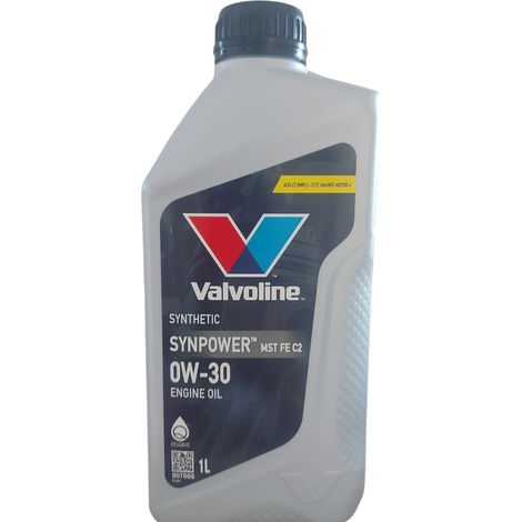 Valvoline synpower 0w-30 mst fe c2 synthetic oil 0w30 acea c2 (1/5)