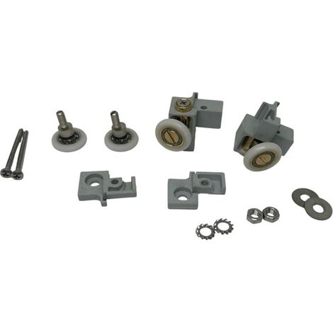 Kit scorrimento 4 carrelli per box doccia Vanity Megius A40131