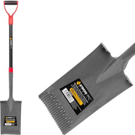 Spaten Strend Pro Garden ErgoBULL, gerade, Drainagespaten, mit Fiberglasstiel D 1150 mm (1/4)