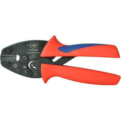 Pince à dénuder Pince à sertir L-02WF 0.14-2.5mm² Embouts à sertir Pince à câble à sertir for embouts (1/2)