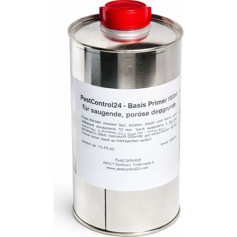 NEMAXX® Primer 1000 ml – Profi-Silikonharz-Grundierung für poröse & saugende Untergründe, ideal zur Montage von Taubenspikes & Verbesserung der Haftung von Dichtstoffen
