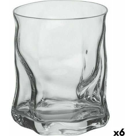 42 cls vaso combinados whisky bajo dof sorgente bormioli - caja 6 unidades