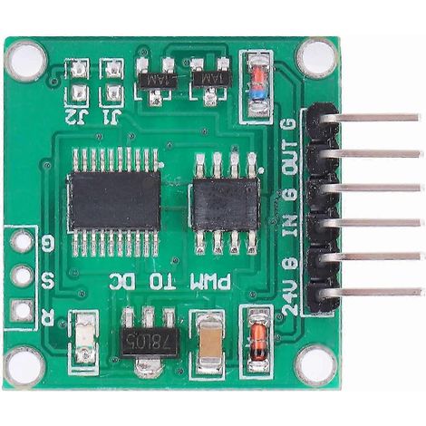 PWM-zu-Linear-Spannungswandlermodul, Sender 5–500 Hz, industrielle Hochpräzisions-Wandlerplatine (1/4)