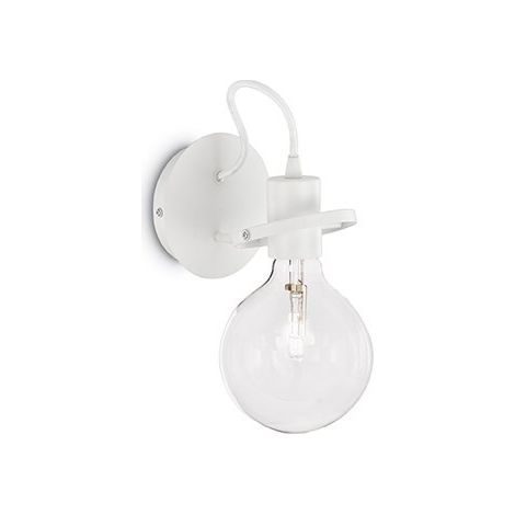 Ideal Lux Radio - 1 Licht Wandleuchte Weiß, E27 (1/2)