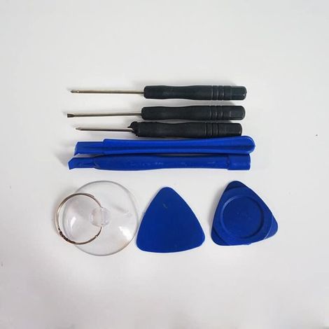 Kit de reparación de herramientas, excavadora, combinación, reemplazo y desmontaje de pantallas, destornilladores pequeños (1/4)