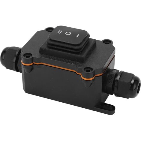 Interrupteur à bascule 3 positions ON/Off/ON 12V 16A étanche IP68 universel pour bateau, voiture, camping-car et navire (1/5)