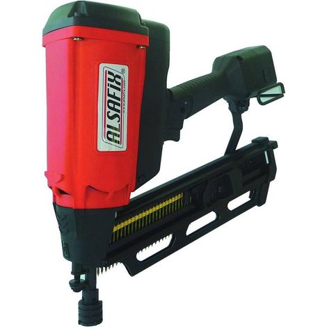 Cloueur pour Bois à Gaz Sans Fil 6 V Nimh pour Pointes en Bande 20° - F 90 G1 - D-Work
