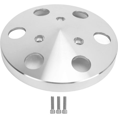 Kit de couvercle d'embrayage de climatisation en métal haute résistance 8847 pour compresseur Sanden 508, couleur argent (1/5)