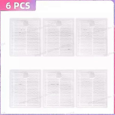Compatible avec Roborock Q7 M5 / Q7 M5+ / Q7 L5 / Q7 L5+ / Q7 TF / Q7 TF+ / Q7B / Q7T+ : Pièces détachées pour brosse principale, filtre, chiffon et sac à poussière (1/5)