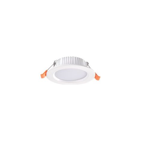 Spot Encastrable Dalle LED Ronde Extra-Plate  Coupe  Downlight Panel Blanc Chaud(3,5 pouces) (1/5)