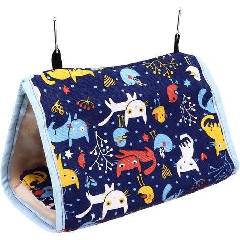 Nid D'oiseau Chaud, Jouet De Lit Suspendu pour Oiseau Pliable Et épais avec Crochet pour Perroquets Perruches (1/5)
