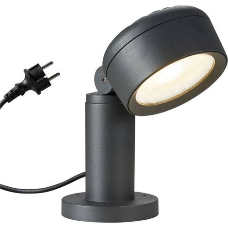 Bornes Extérieures LED ESKINA 30 borne extérieure anthracite LED 145W 3000/4000K IP65 variable - SLV 1002906 (1/5)