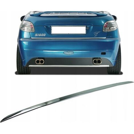 Peugeot 206 CC - Embellecedores cromados Portón trasero cromado