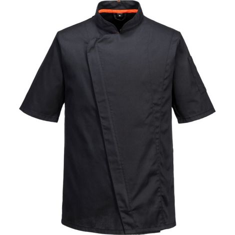 Chaqueta manga corta MeshAir Pro Asymmetrical PORTWEST C739 L Negro